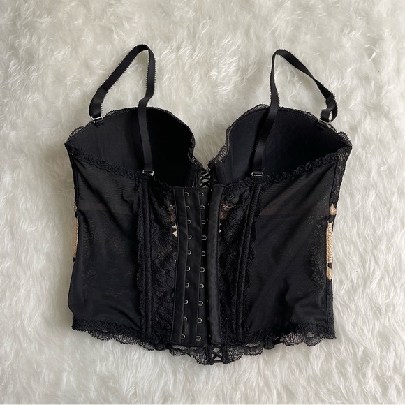 Victorias Secret lace embellished corset bustier 34C - Picture 5 of 15
